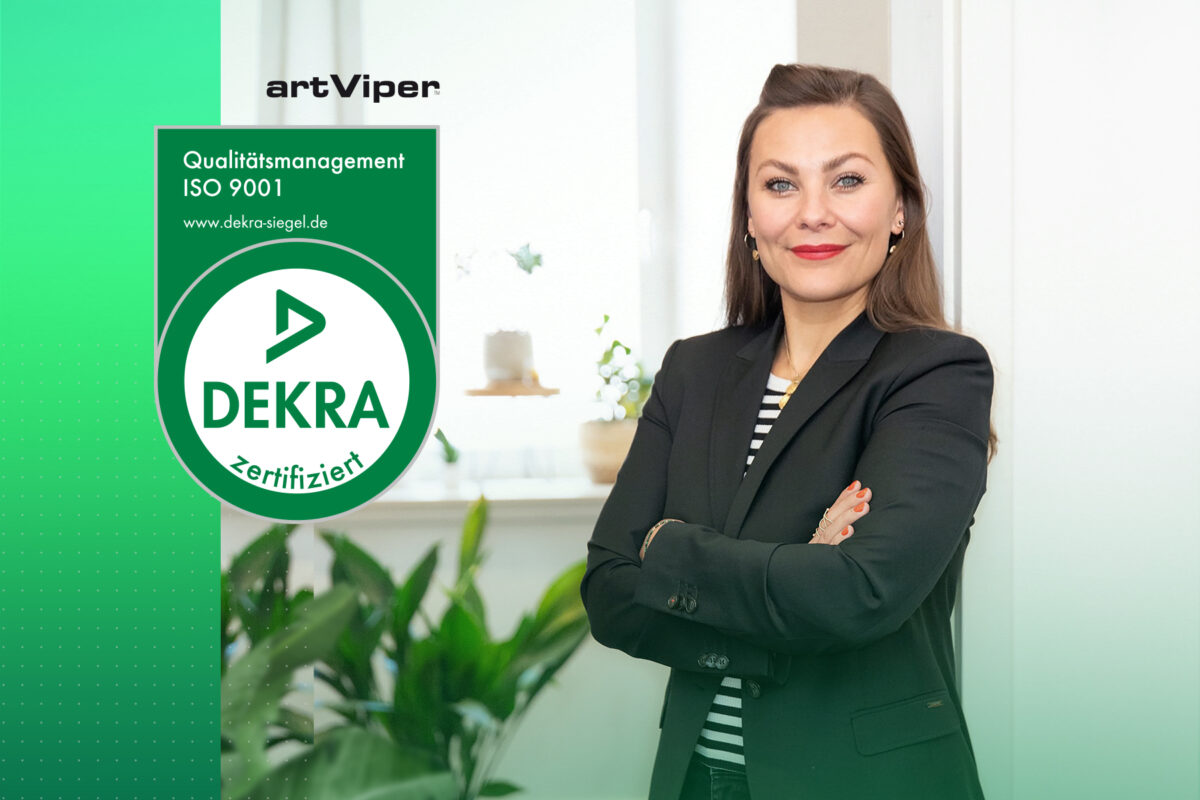 artViper bleibt einzige DEKRA-zertifizierte Marketingagentur Bayerns