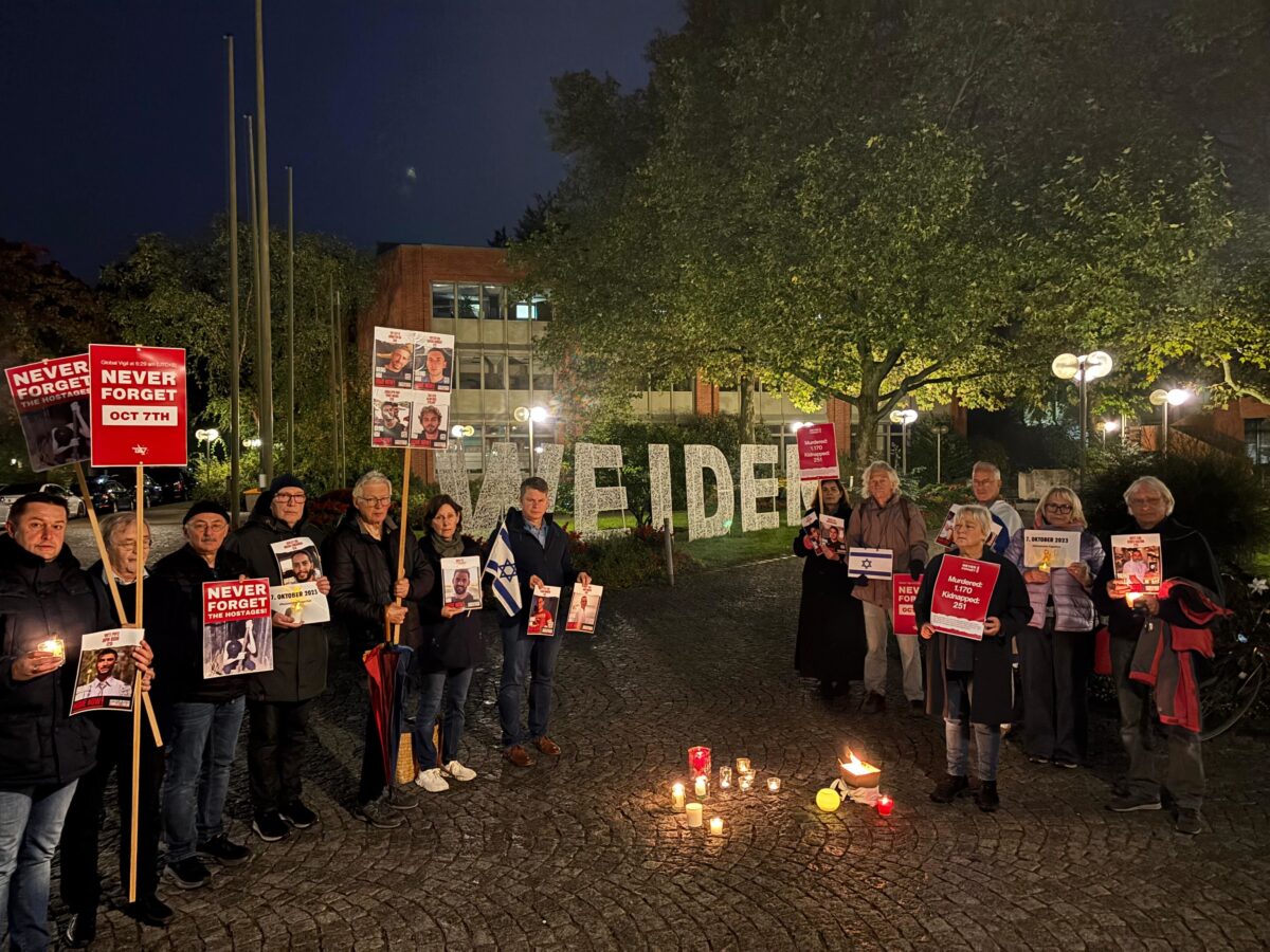Gedenken an Opfer des Hamas-Angriffs am 7. Oktober 2023 – Hoffen auf Frieden