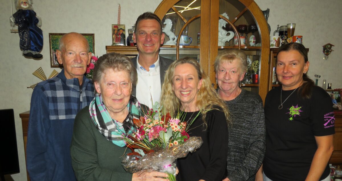 Bärbel Klein  feiert 85. Geburtstag