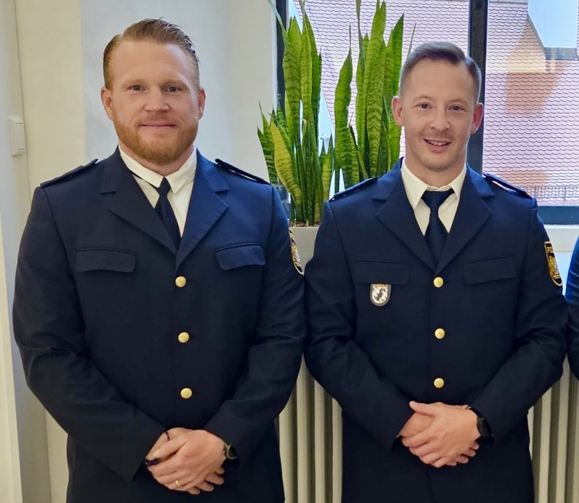 Reanimation im Führerhaus – Lebensretter-Medaille für zwei Polizisten