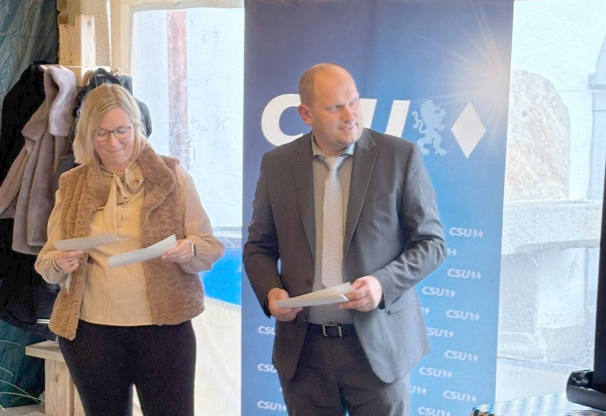 CSU nominiert Thomas Kleber als Bürgermeisterkandidat in Eslarn