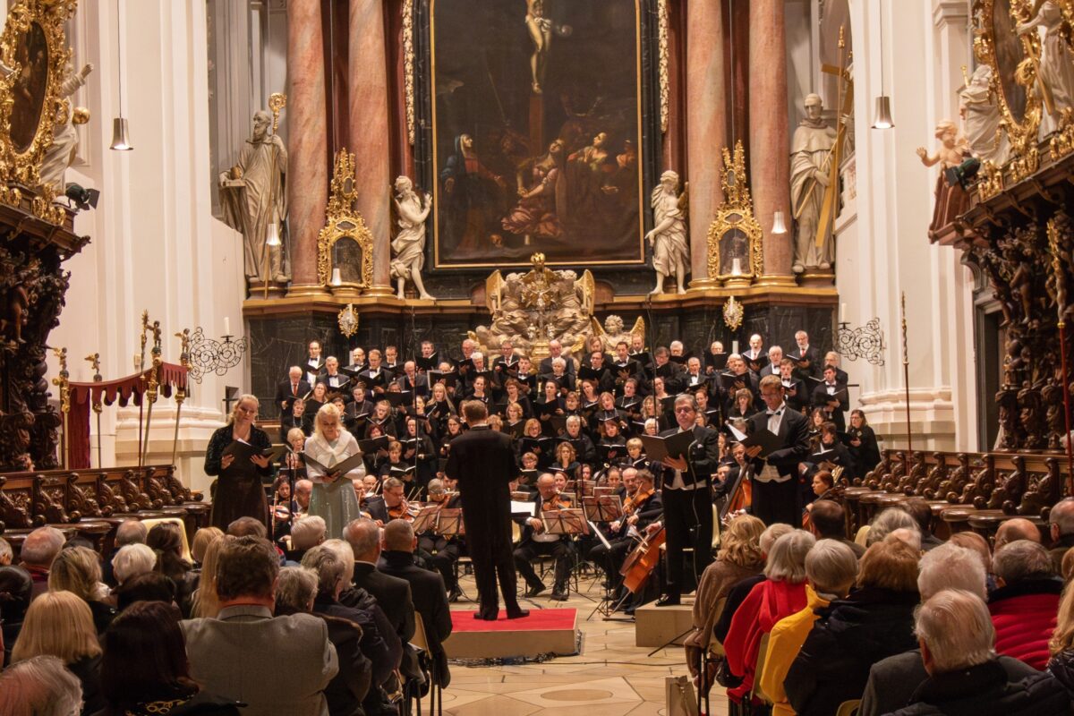 Chorklang in Waldsassen mit Mendelssohns Lobgesang und Dvořáks Te Deum
