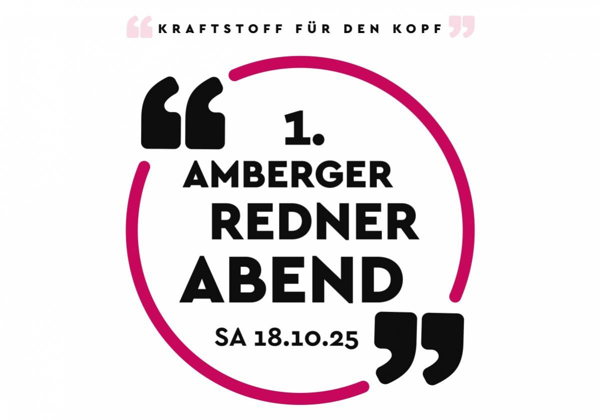 Debüt: 1. Amberger Rednerabend bringt neue Denkansätze nach Amberg