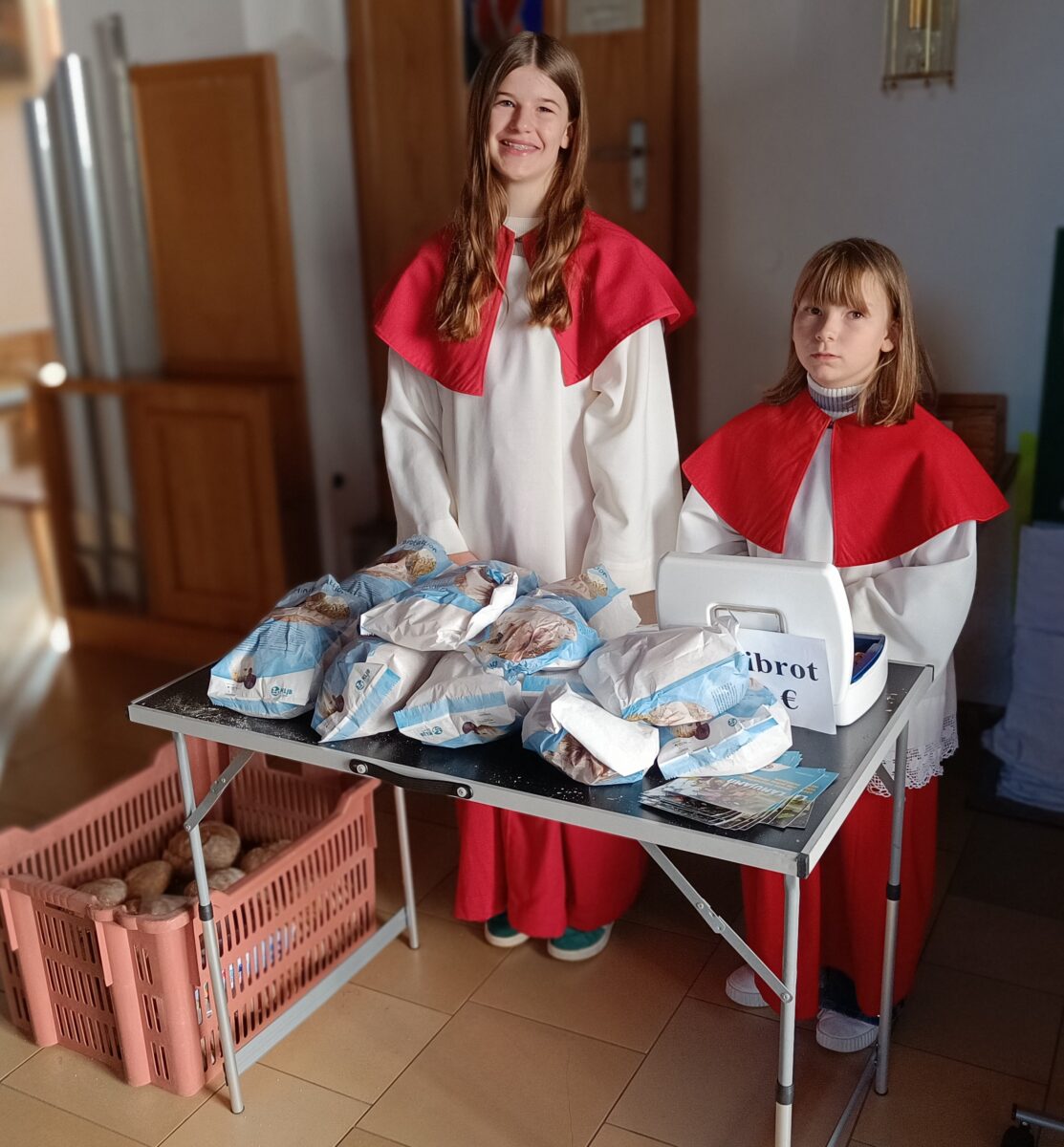 Erntedank und Minibrotaktion in Eschenbach und Kirchenthumbach bringen 400 Euro