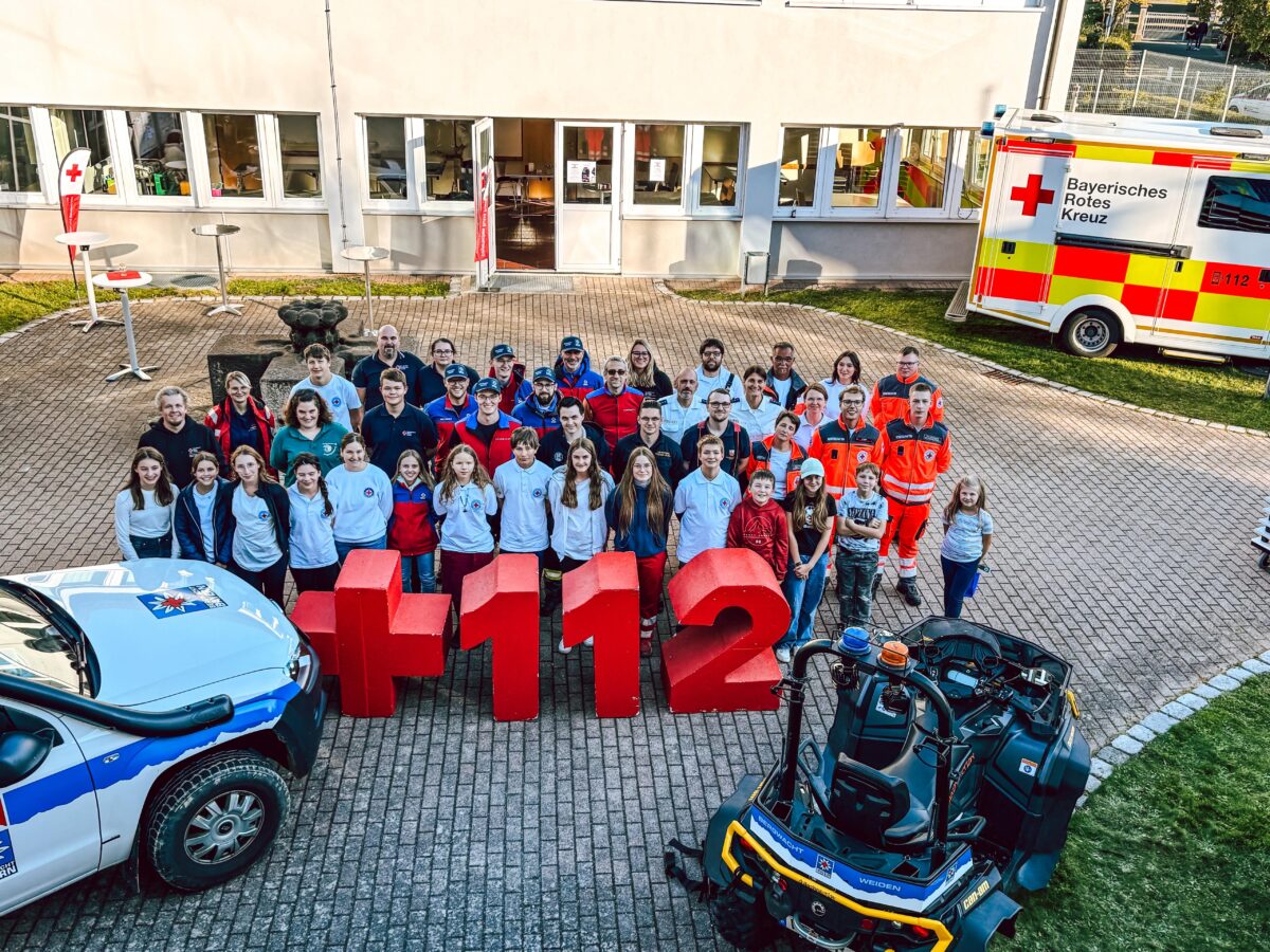 Großer Andrang bei Blaulicht-Rallye in Weiden