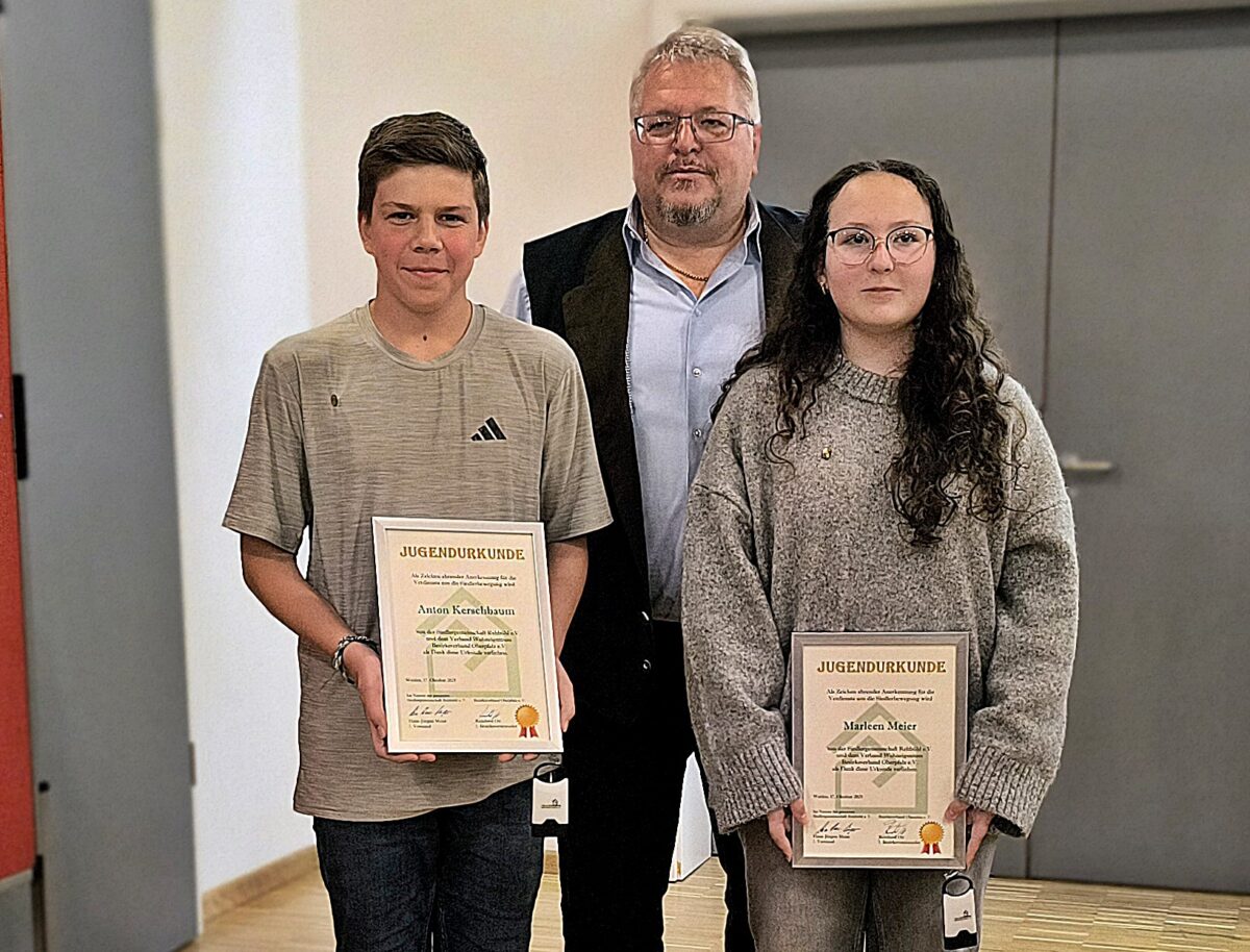 Junge Siedler ausgezeichnet – Traditionelles Herbstfest mit besonderem Höhepunkt