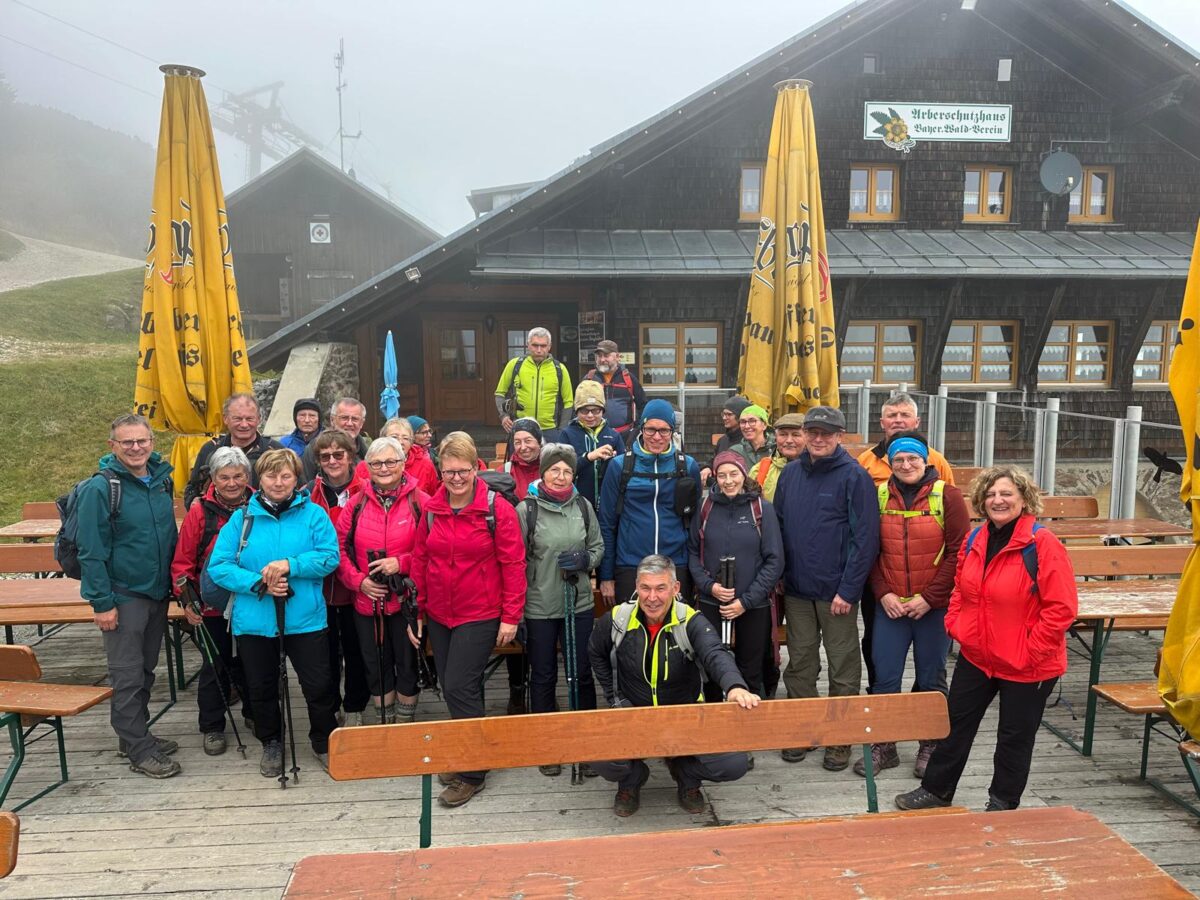 Herbstwanderung der RAN Tännesberg zum Großen Arber