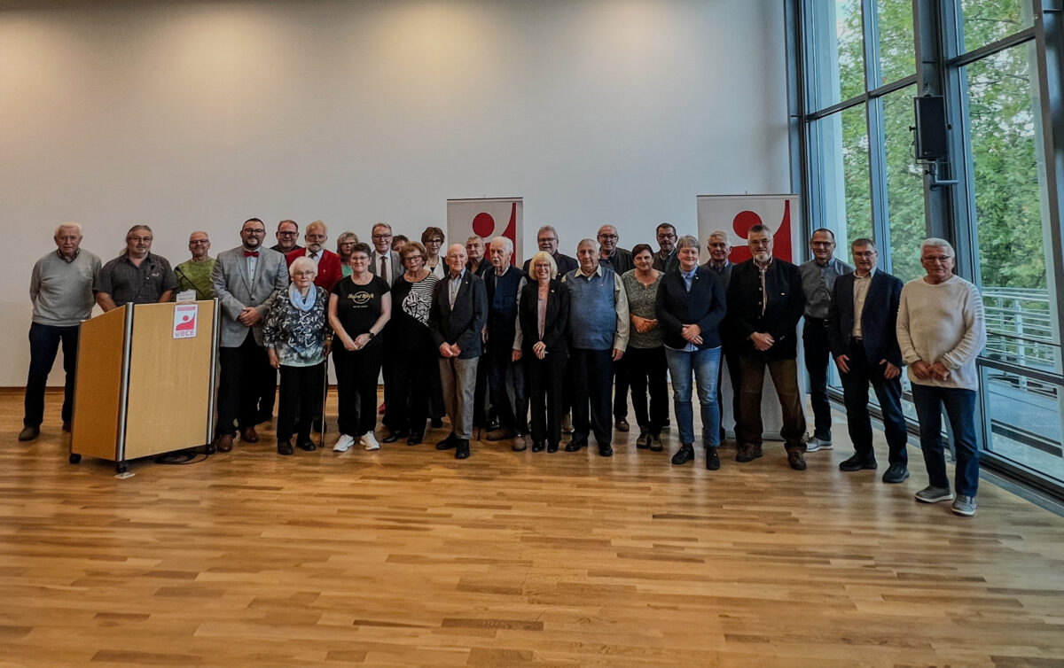 IGBCE ehrt 27 Jubilare vor rund 100 Gästen in Weiden