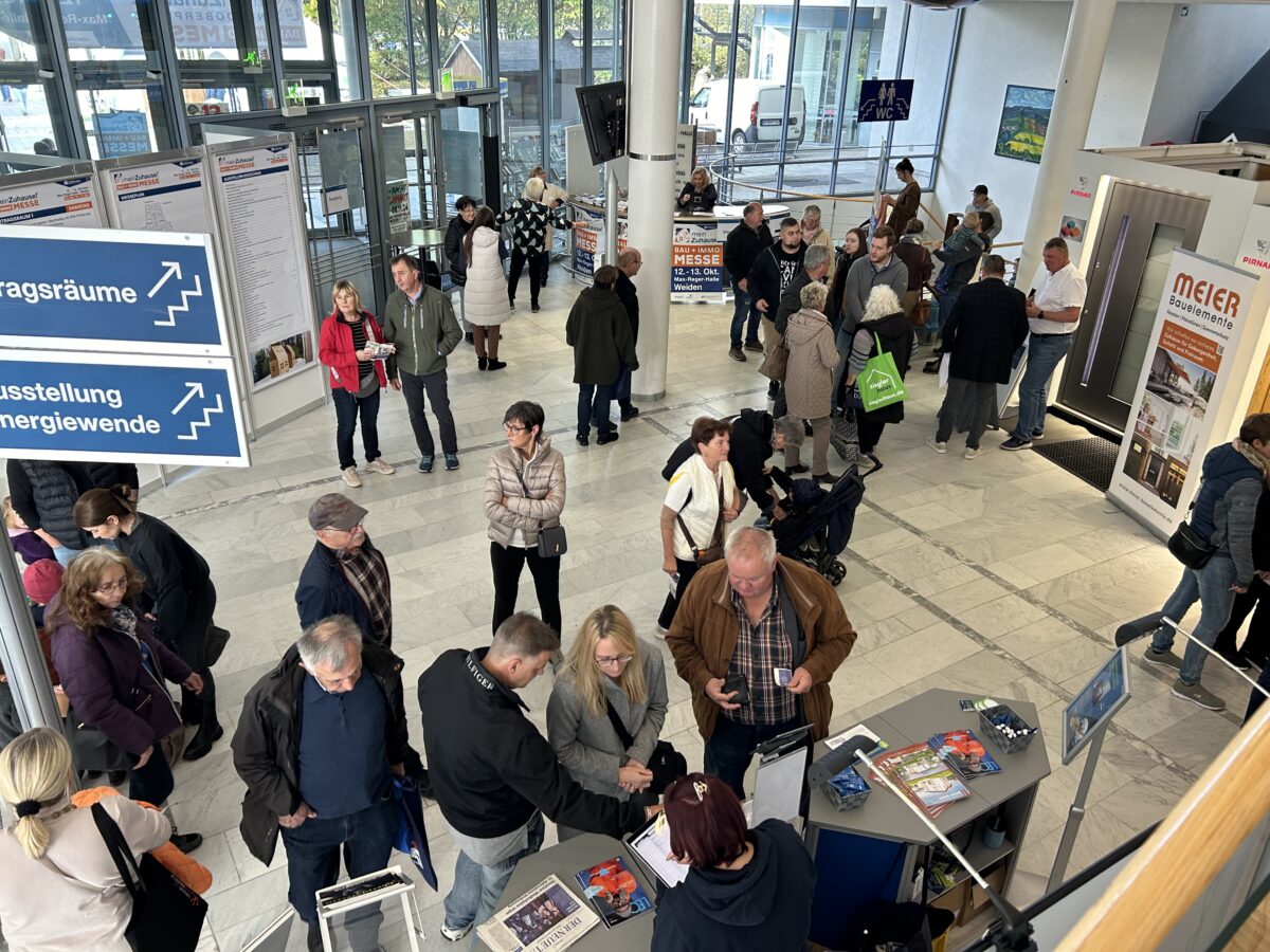 BAU + IMMO MESSE meinZuhause! Nordoberpfalz: von der Idee bis zur Umsetzung – alles unter einem Dach