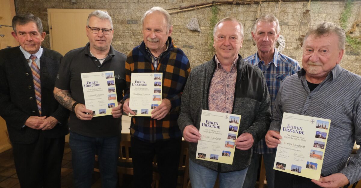 Katholischer Männerverein feiert 125 Jahre in Floß