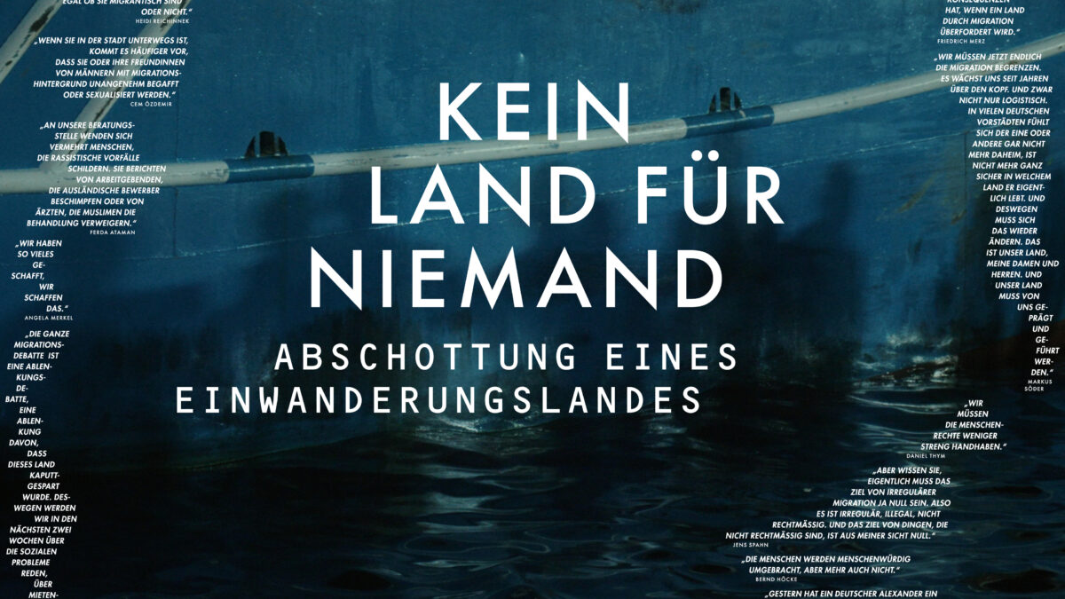 Dokumentarfilm in Weiden „Kein Land für Niemand“ und Publikumsgespräch