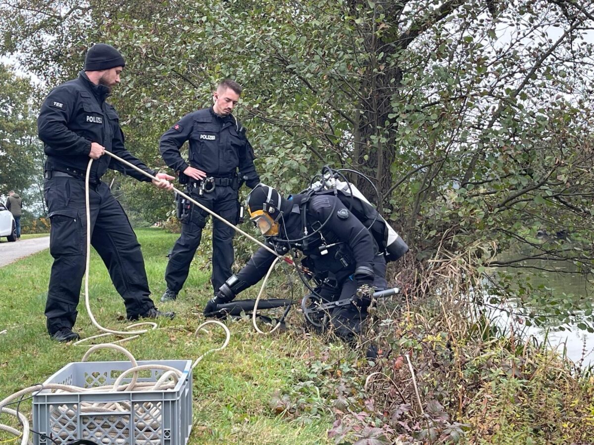 Ermittlungen im Mordfall Loew – Taucher in Wernberg im Einsatz