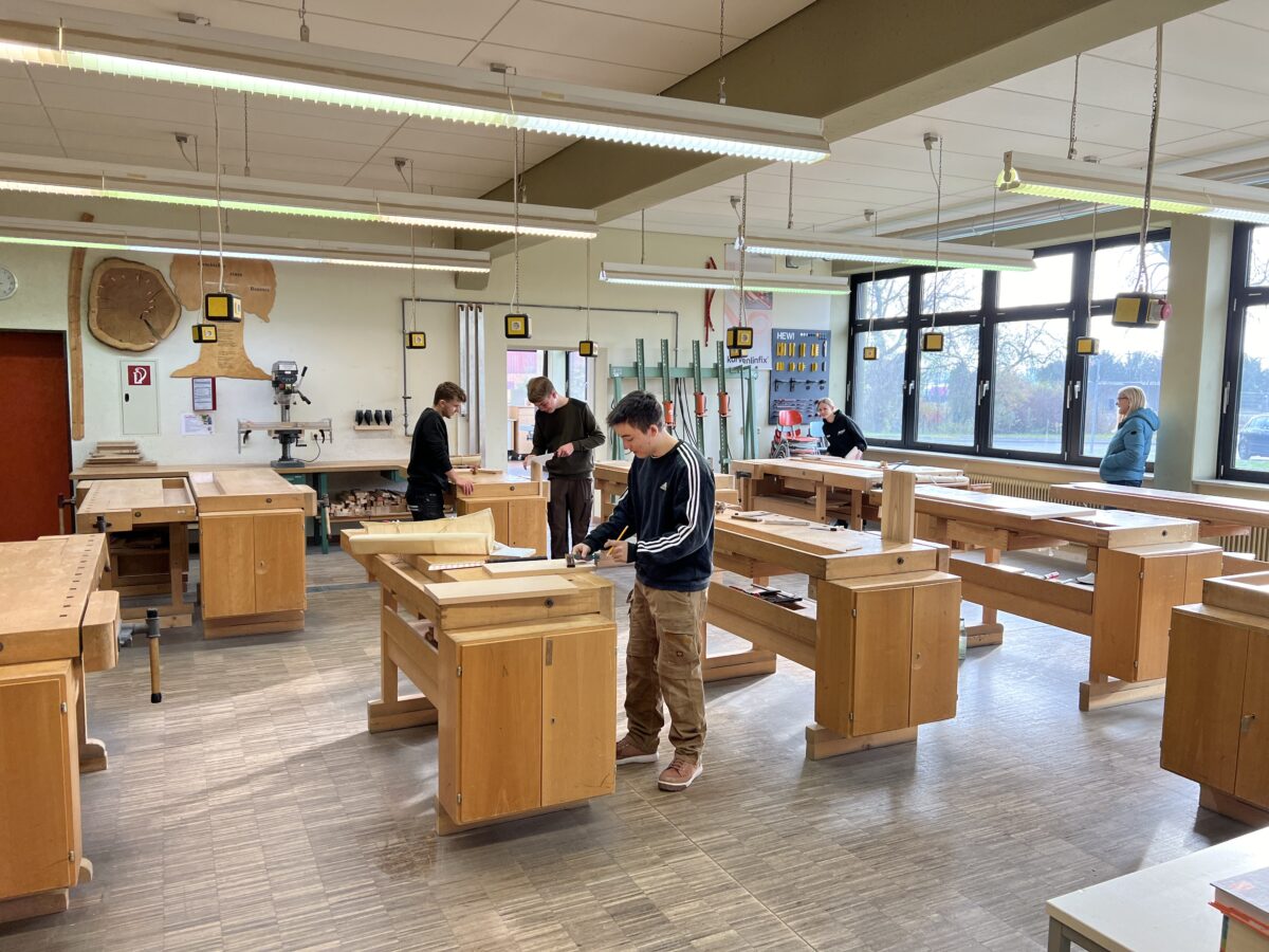 Tag des Schreiners am Beruflichen Schulzentrum Wiesau