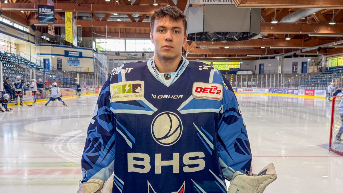 Torhüter Wieber verstärkt Blue Devils Weiden per Förderlizenz