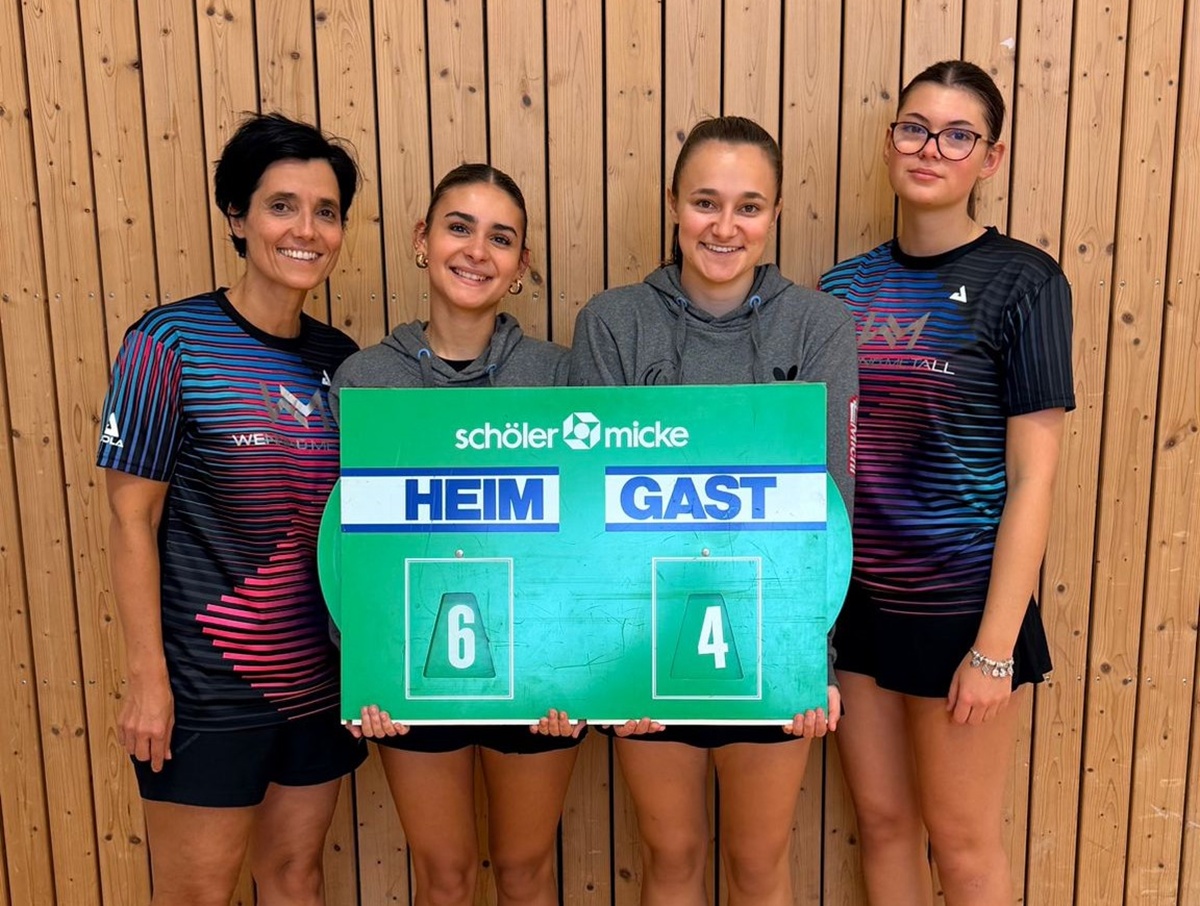 Neusorg – Perfekter Start für die Tischtennis-Damen