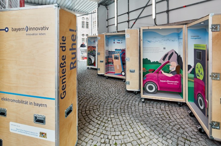 Interaktive E-Mobilitätsausstellung in Burglengenfeld lädt ein