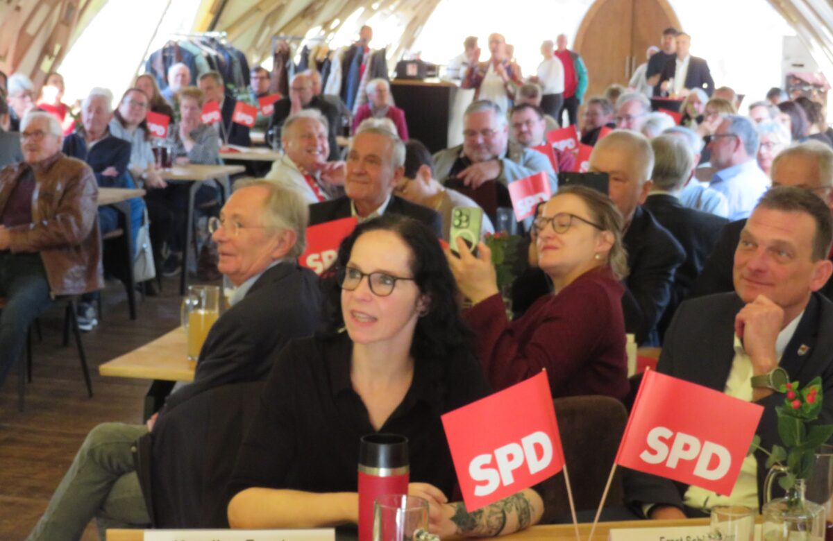 Sebastian Roloff beim Jahresempfang der SPD