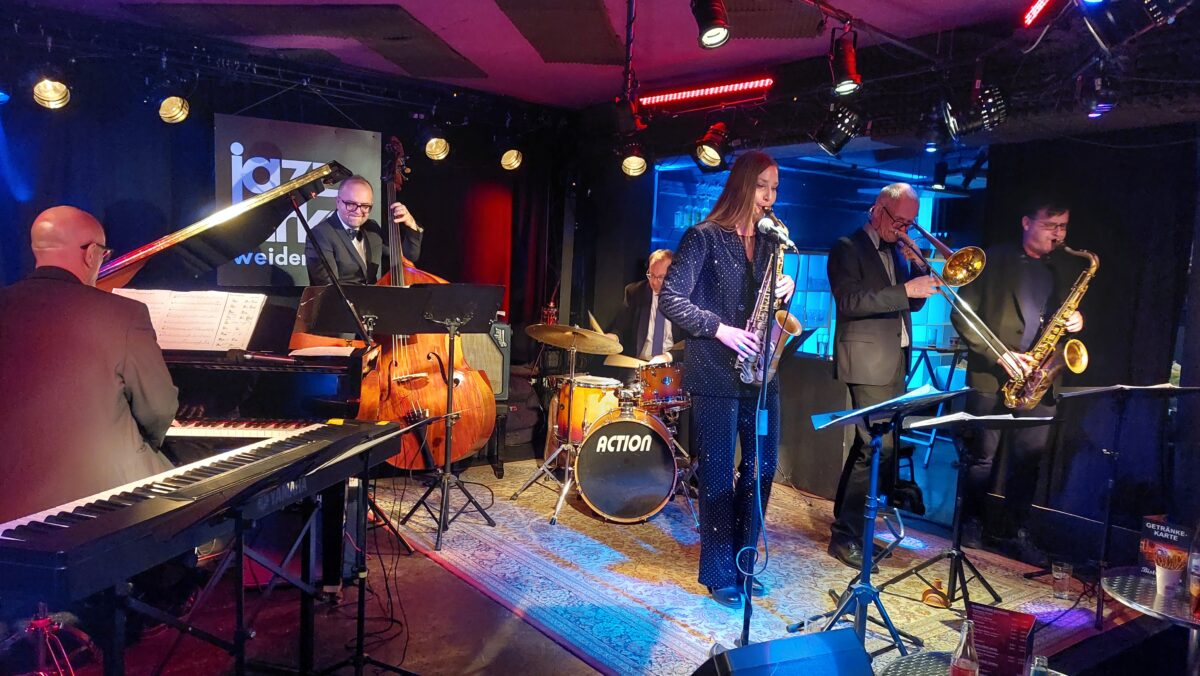 Madeleine Joel & The Hildeguards beim Jazz-Zirkel