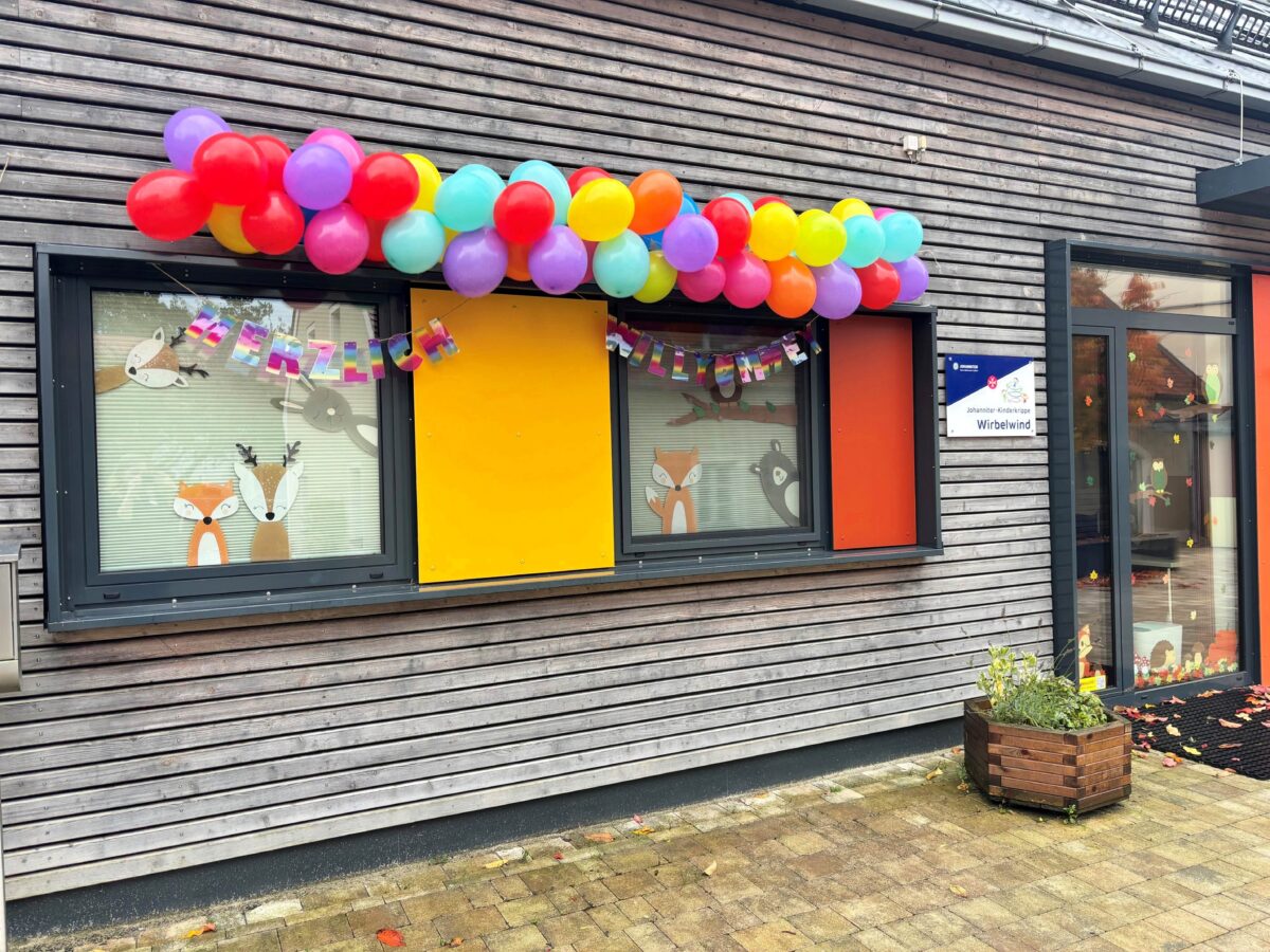 Johanniter-Kinderkrippe Wirbelwind feierte Tag der offenen Tür in Plößberg