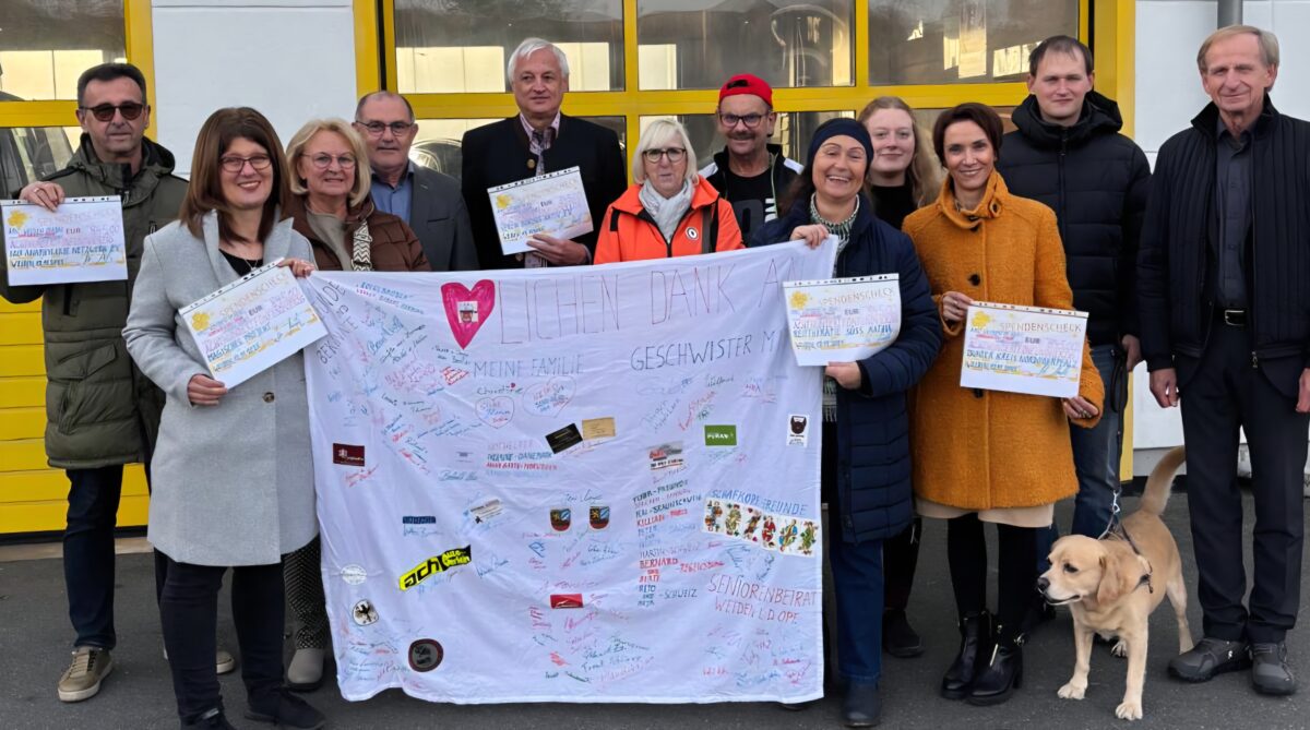Nach Norwegen-Tour  übergibt Kurt Koreis 4225 Euro an Spenden