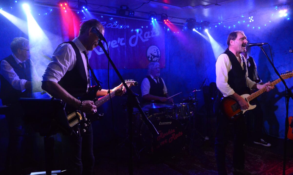 „Rocking River Rats“ aus Regenburg begeistern im Parapluie