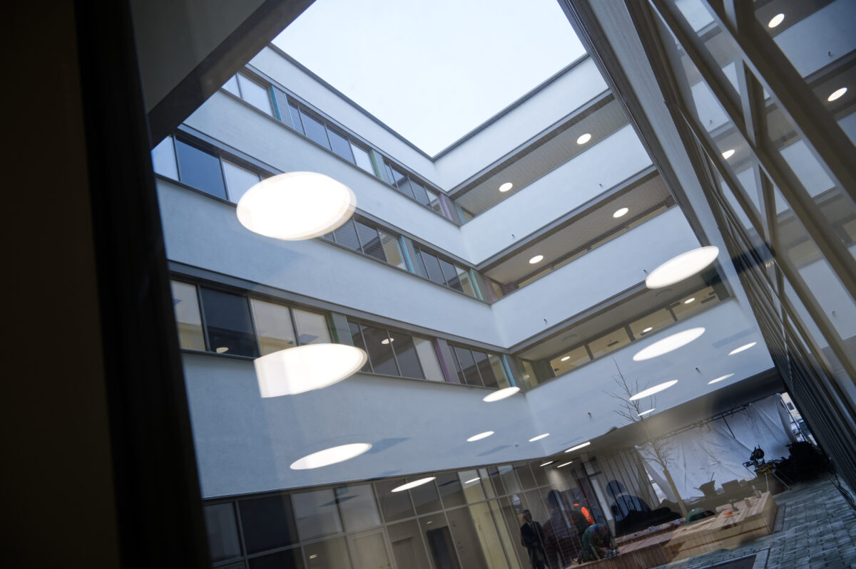 Klinikneubau in Weiden steht kurz vor Eröffnung