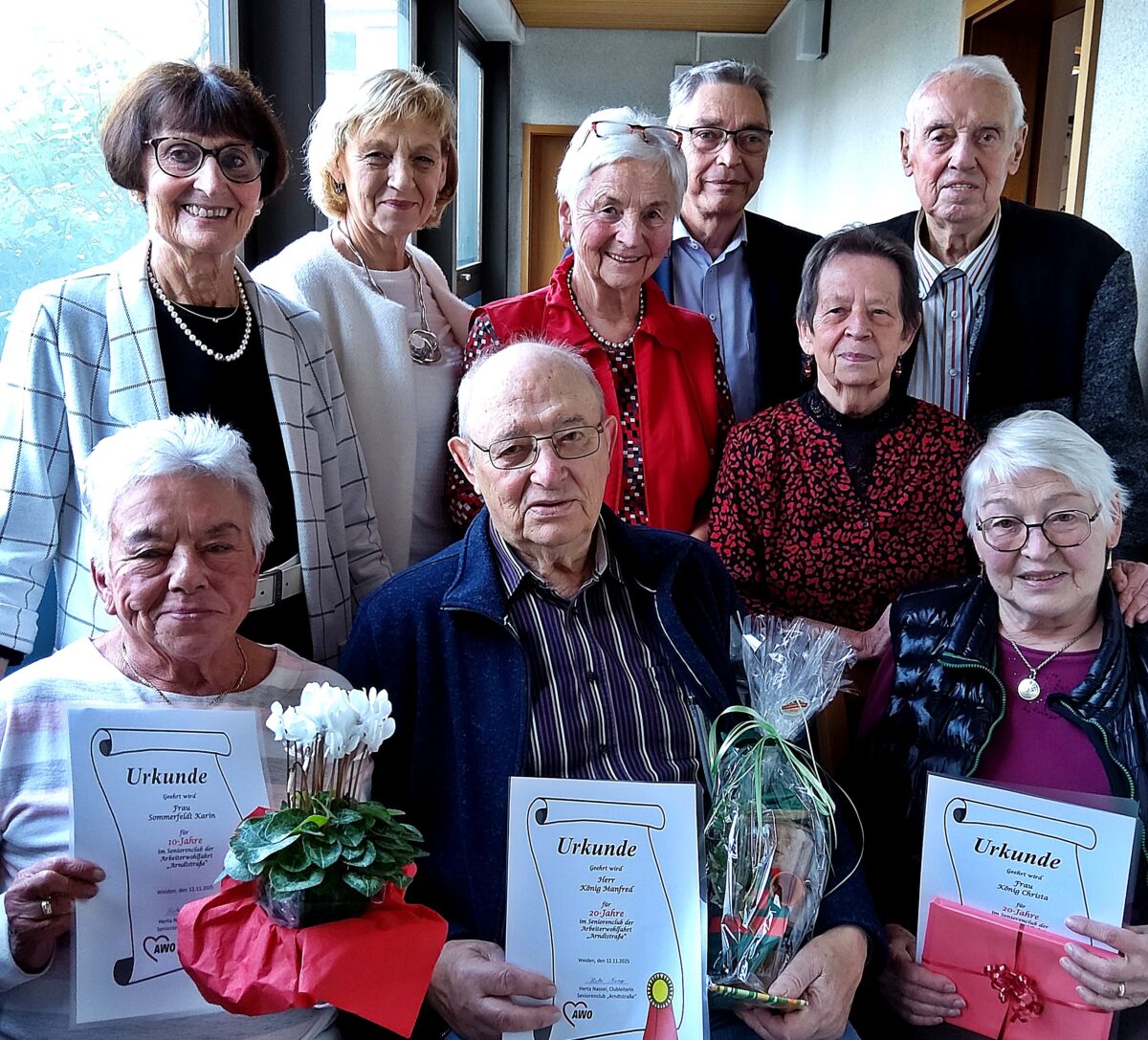 AWO-Club Arndtstraße feiert 50 Jahre Gemeinschaft in Weiden