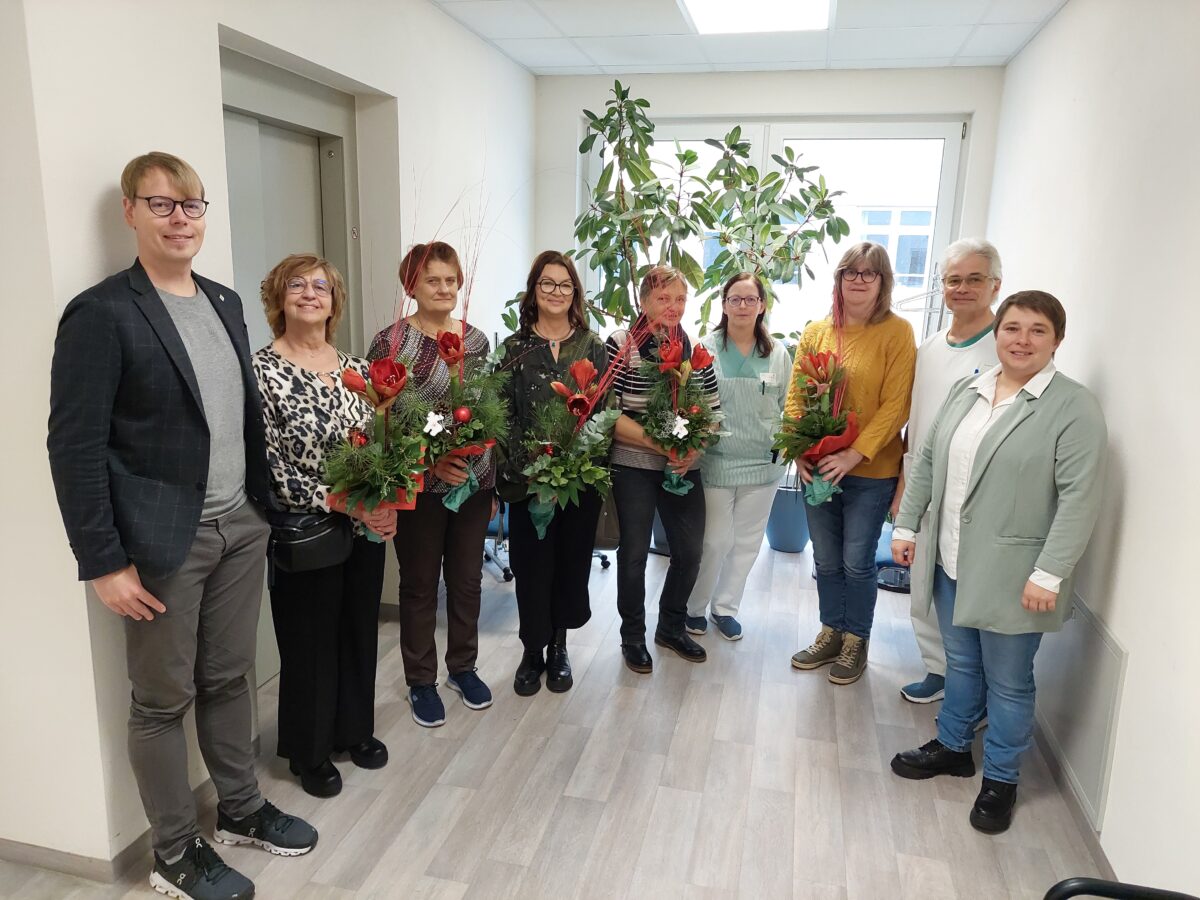 Auszeichnungen für langjährige Mitarbeitende am Krankenhaus Tirschenreuth