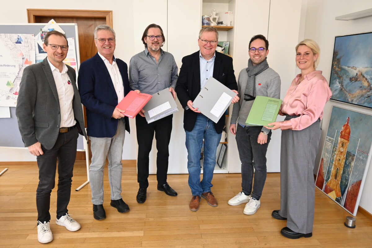 Bauantrag für neues Bürgerspitalareal in Amberg eingereicht
