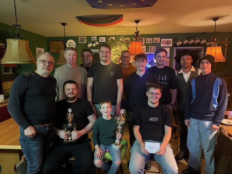 Spannung, Präzision und große Emotionen beim 15. Dart-Turnier im Gasthaus Mois