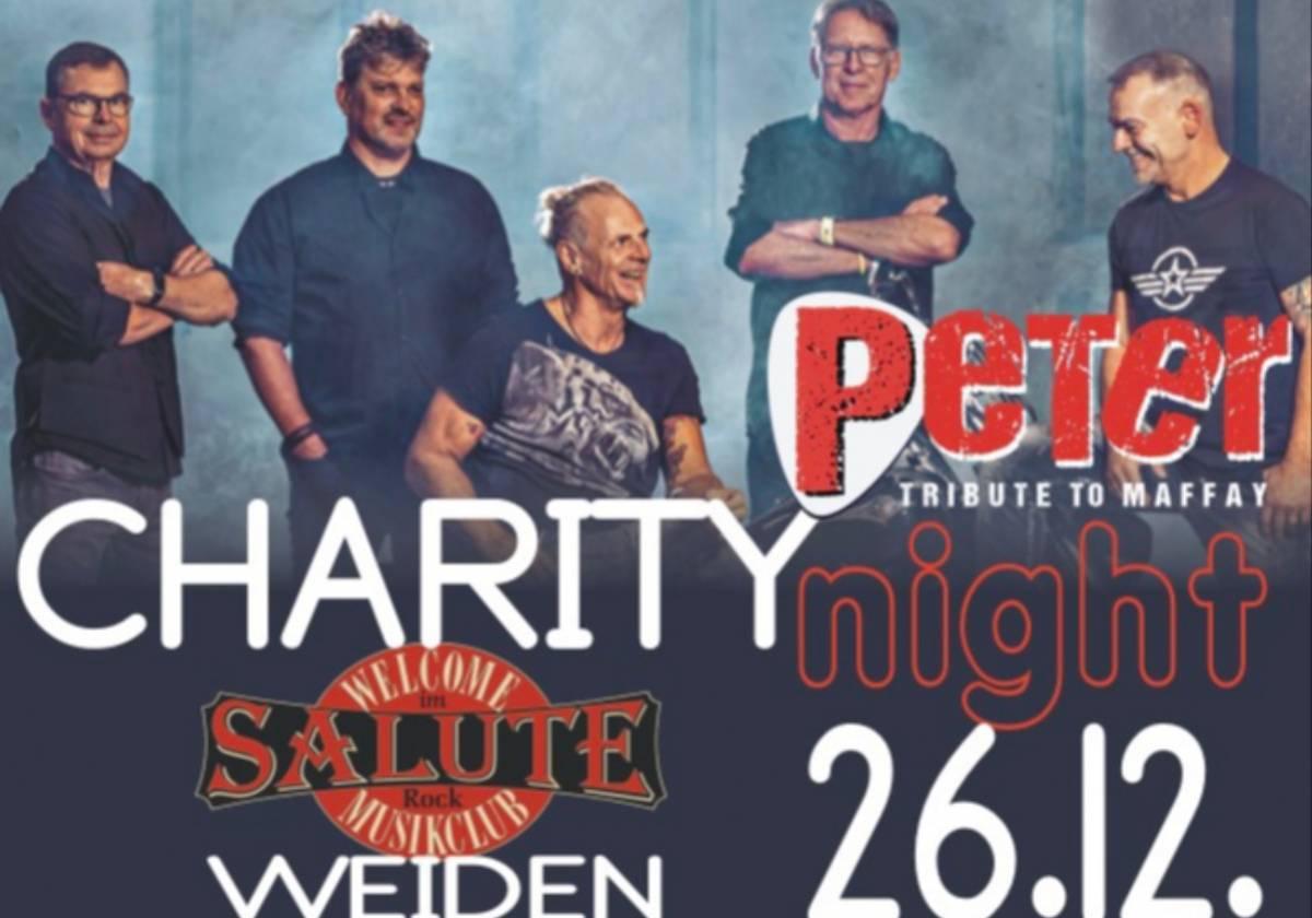 Konzertabend: PETER – Tribute to Maffay rockt Weiden