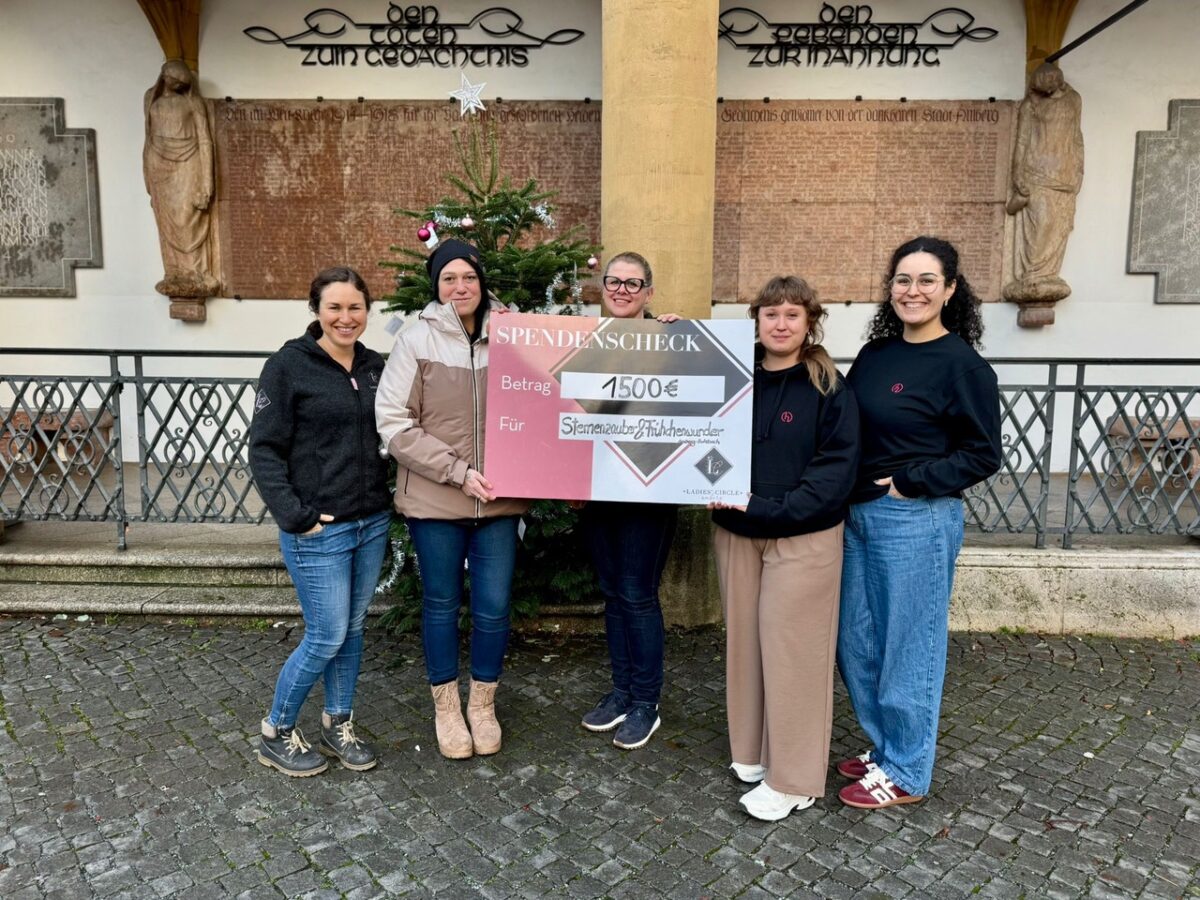 Ladies Amberg unterstützen „Sternenzauber & Frühchenwunder e.V.“