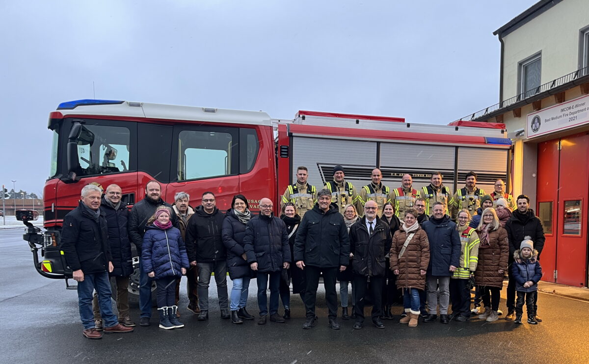CSU-Silvesterbesuch im Lager Grafenwöhr