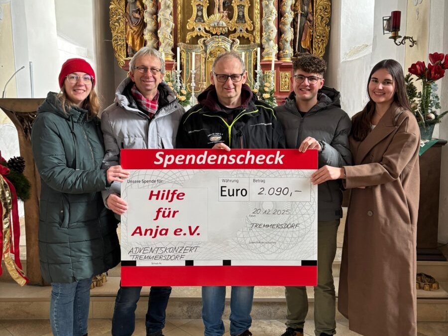 Spendenkonzert sammelt über 2.000 Euro für „Hilfe für Anja“