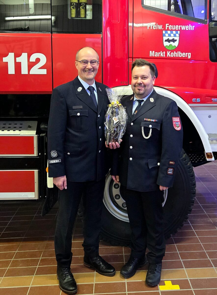 Feuerwehr Kohlberg bestätigt ihre Kommandanten
