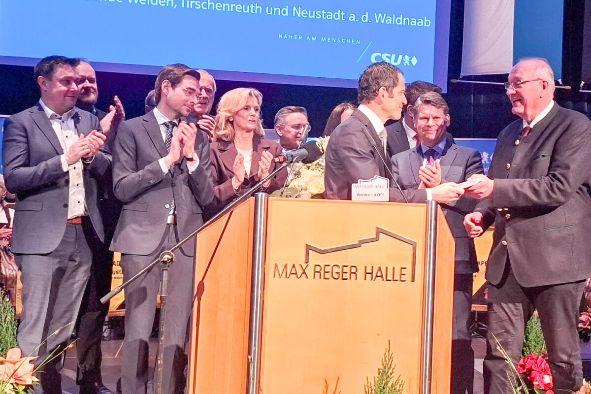 Bezirkstagspräsident bei Neujahrsempfang der CSU: „Wegducken ist 2026 nicht mehr möglich“
