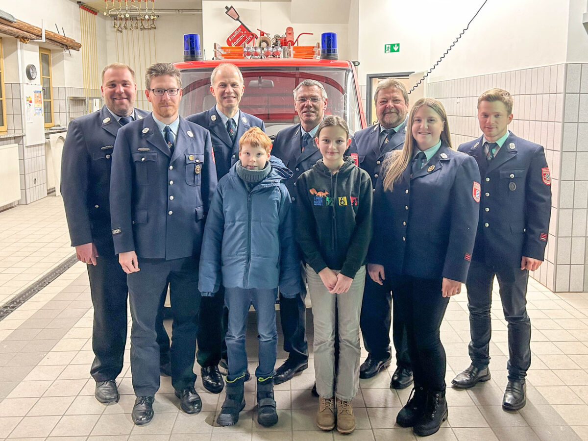 Großes Engagement und starke Nachwuchsarbeit bei der Feuerwehr Hammerles