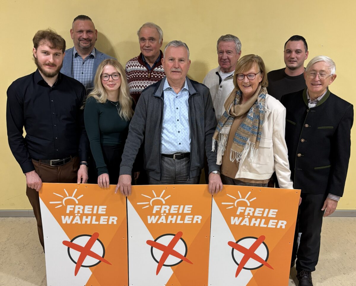 Freie Wähler treten in Etzenricht erstmals zur Gemeinderatswahl an