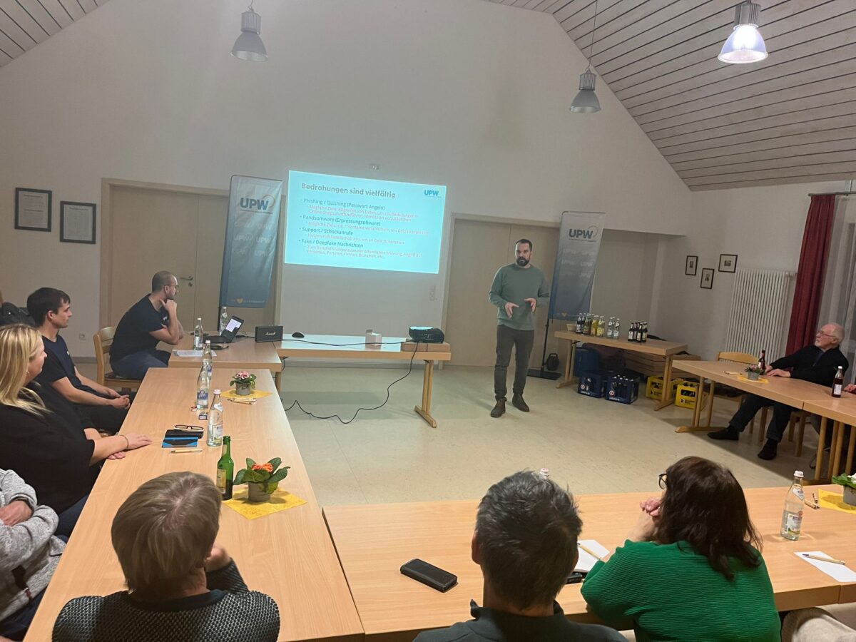 Großes Interesse an IT-Sicherheitsabend in Etzenricht