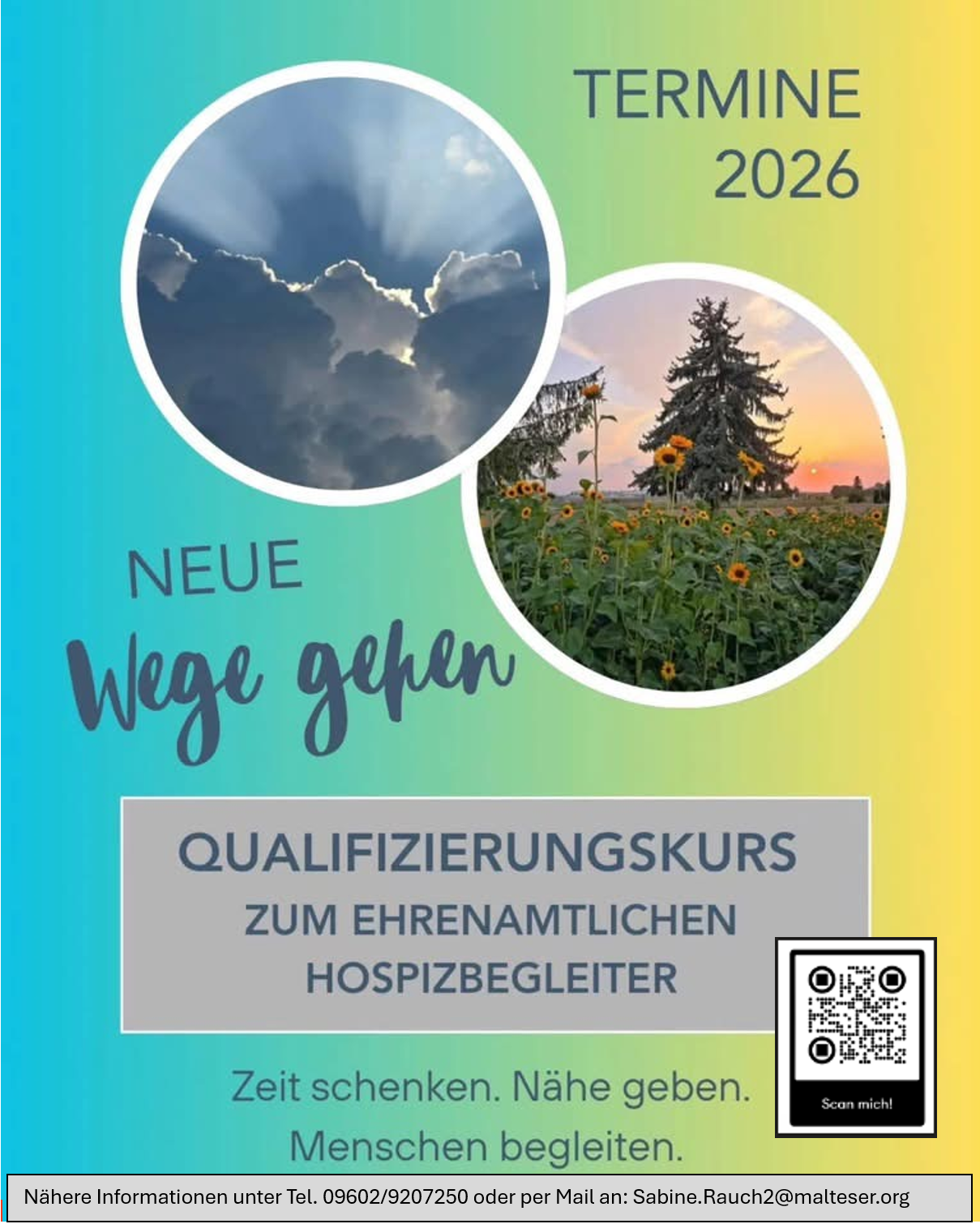 Kurz notiert: Neustadt an der Waldnaab – Zeit schenken, Nähe geben