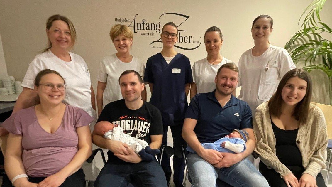 Nur Jungs an Silvester und Neujahr: Acht Geburten im Klinikum Weiden