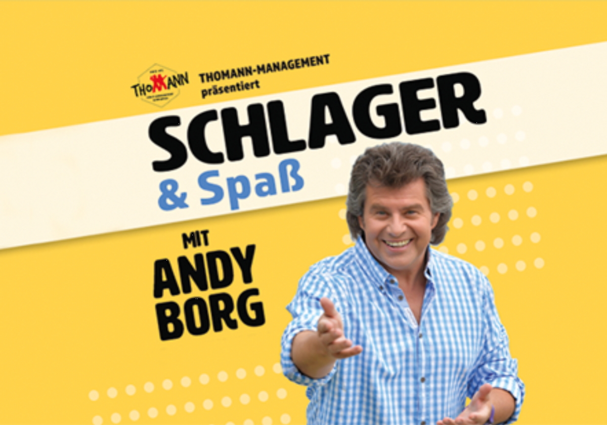 Premiere: Schlager & Spaß mit Andy Borg und Stargast in Neunburg vorm Wald