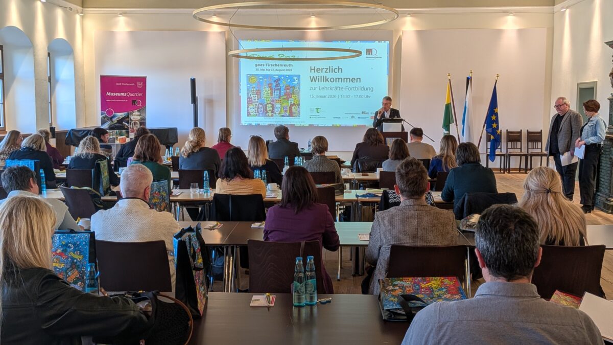 Rizzi inspiriert Lehrkräfte in Tirschenreuth