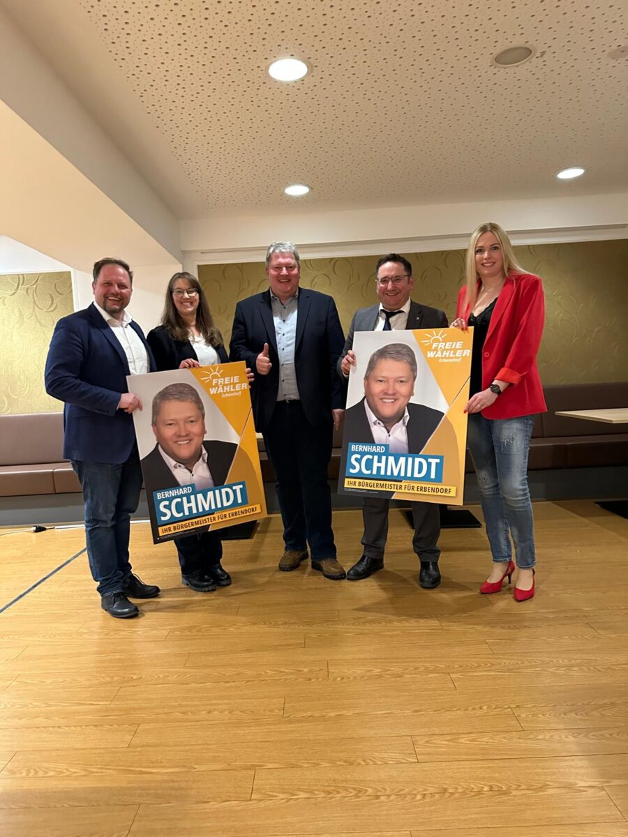 Freie Wähler begehen Wahlkampfauftakt in Erbendorf