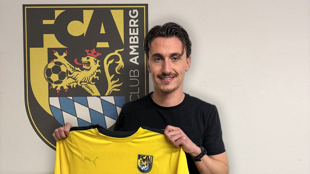 Dennis Weidner verstärkt den FC Amberg in der kommenden Saison