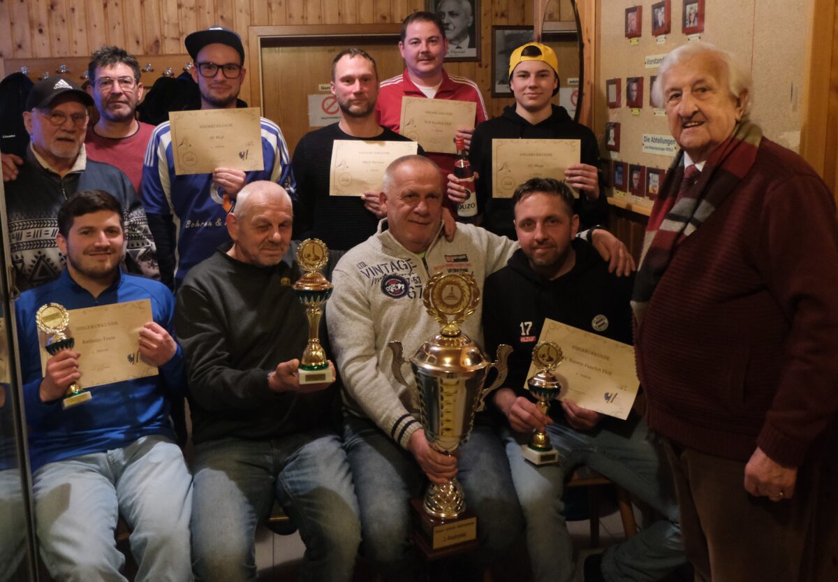 Bärenweiher-Team gewinnt 28. Hermann-Gollwitzer-Gedächtnisturnier in Floß