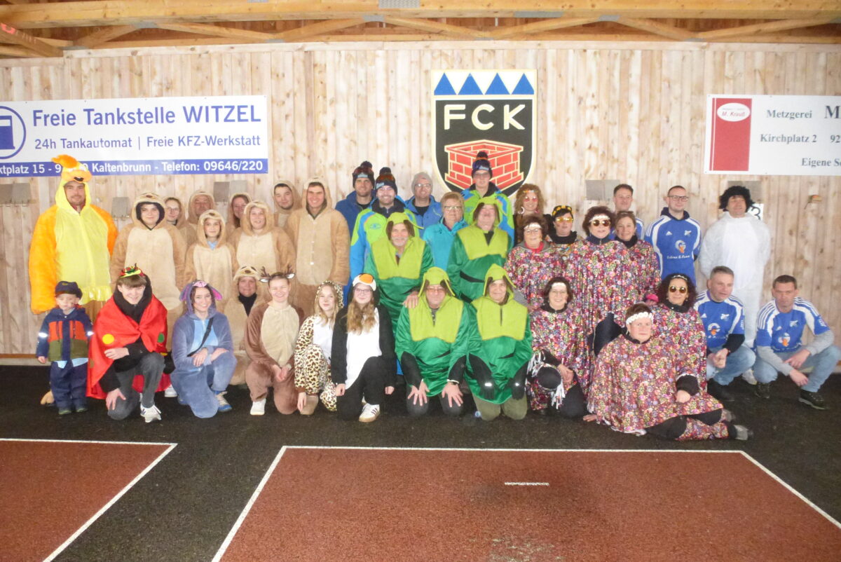 Dürnaster Stammtisch siegt beim Faschingsturnier in Kaltenbrunn