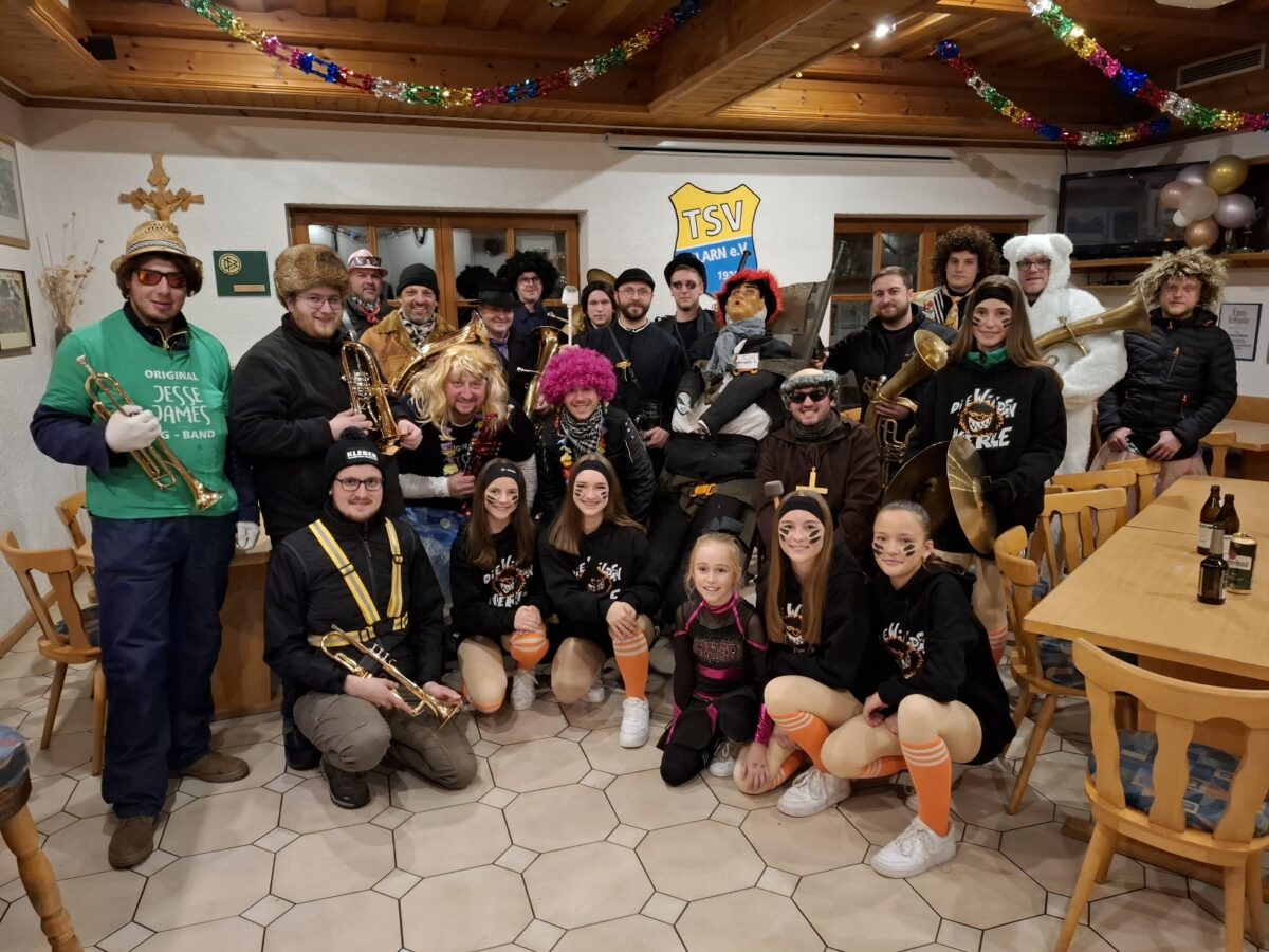 Feuriger Faschingsabschied mit Jesse-James-Band in Eslarn