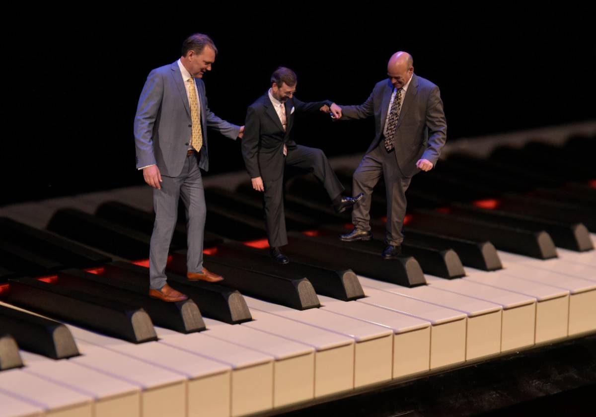 Konzert in Weiden: Three Wise Men: The Eurepean Songbook im Fokus