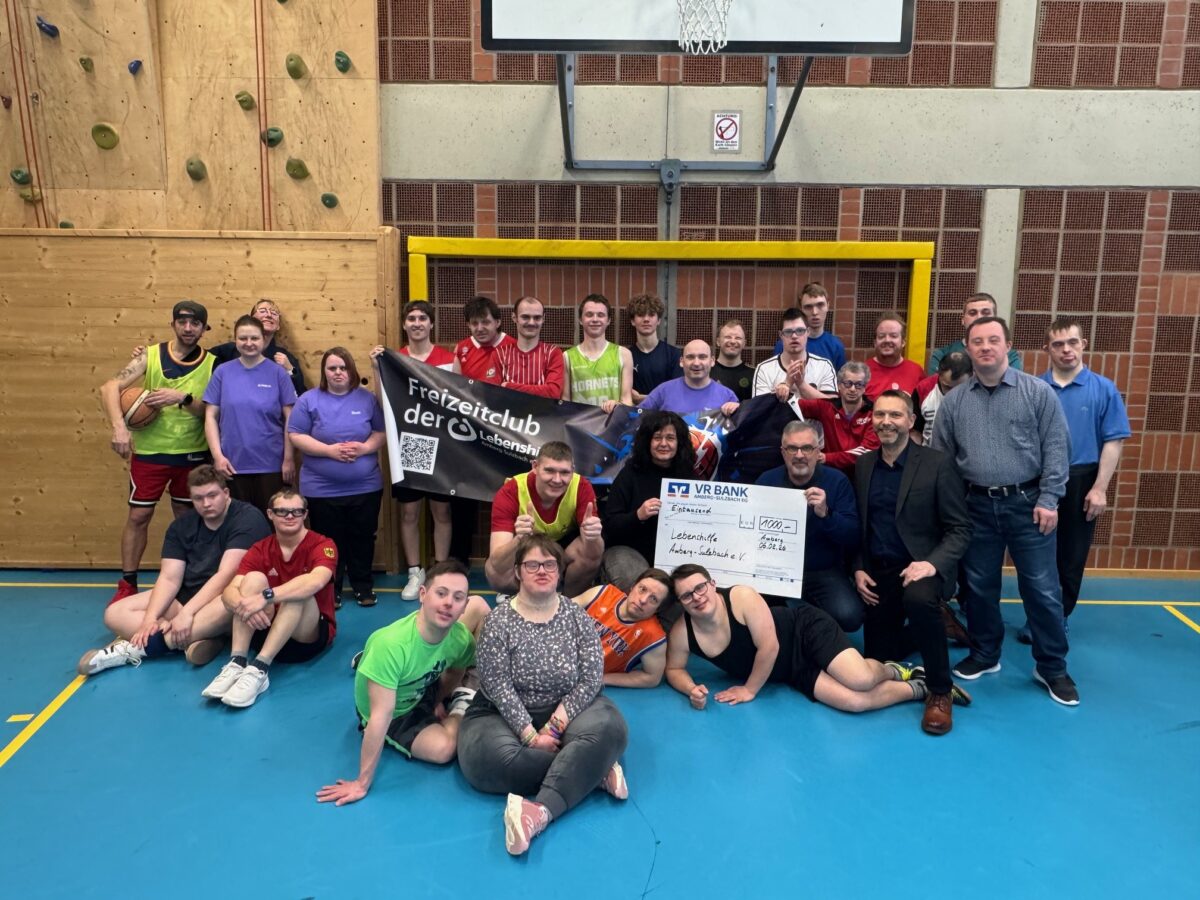 Lions-Hilfswerk spendet 1.000 Euro für Lebenshilfe-Basketballer in Amberg